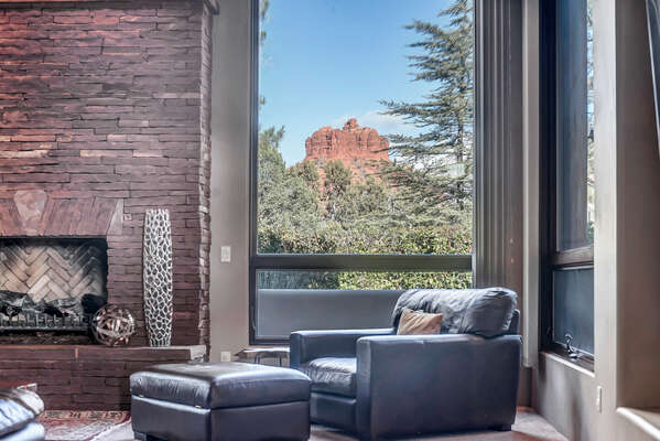Enjoy the Views of Bell Rock from the Family Room!