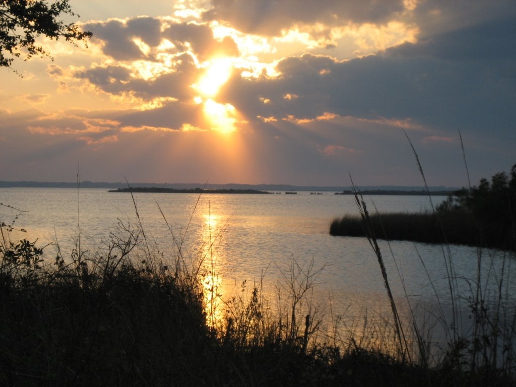 Sunset on the Currituck Sound