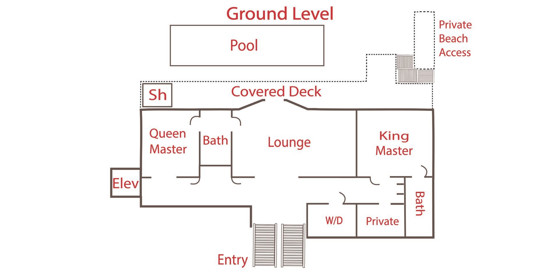 Floor Plan - Ground Level