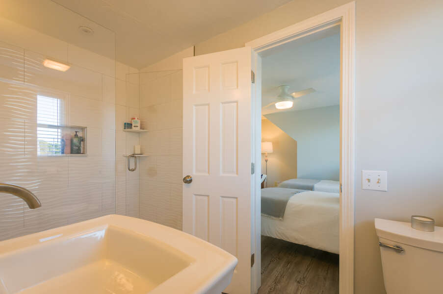 Bathroom 2- Full w/ Shower- 2nd Floor- 75 Beachway Road- Catalina Wine Mixer