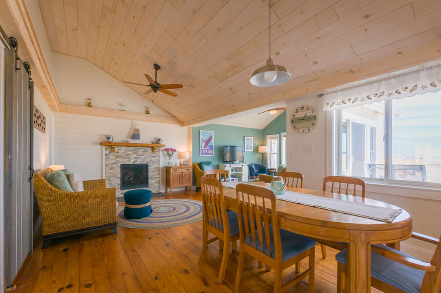 Dining area and sitting area- 277 Phillips Road- Sagamore Beach