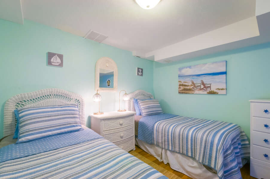 Bedroom 4- 2 Twins- Lower Level- 277 Phillips Road Sandwich- Sagamore Beach