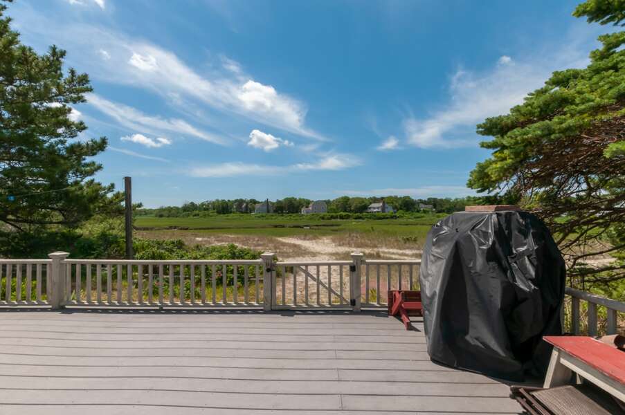 Amazing views from large deck - 174 North Shore Boulevard Quarterboard 5 East Sandwich