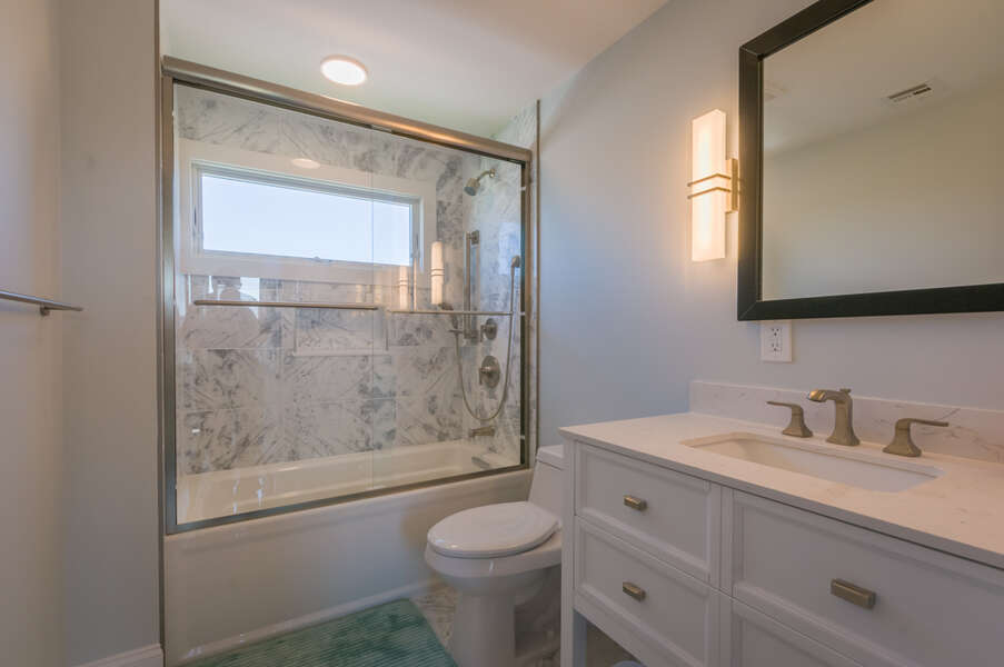 Bathroom Two - Shower/tub combo - second floor.