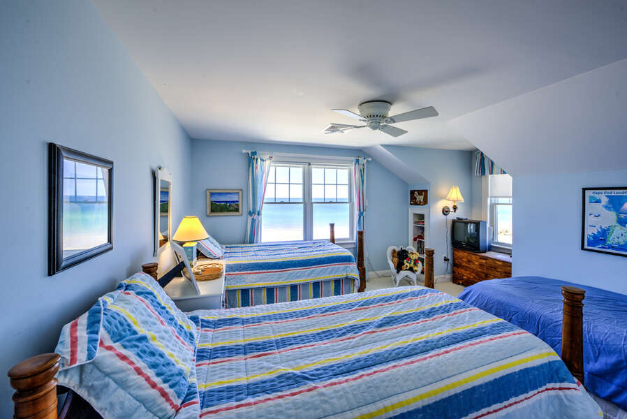 Bedroom 3- 3 Twin Beds- 69 Salt Marsh Road