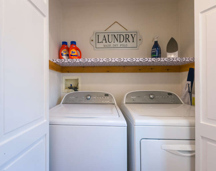 Washer and Dryer available for guest use.