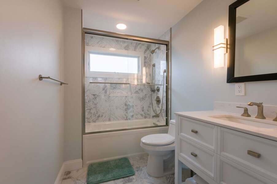 Bathroom Two - Shower/tub combo - second floor.