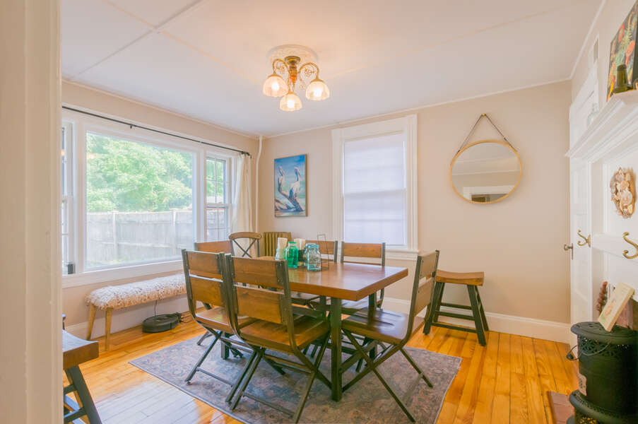 Dining Room with extra seating.