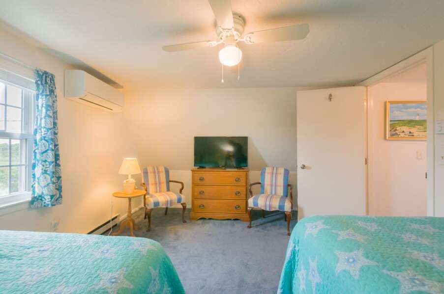 Bedroom 2- 2 Full Beds- 2nd Floor- With TV