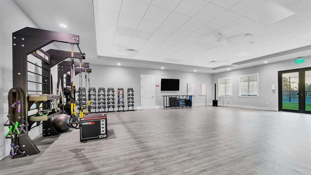 Fitness Room in clubhouse
