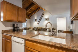 3 at kitchen bar /Fully Equipped Kitchen