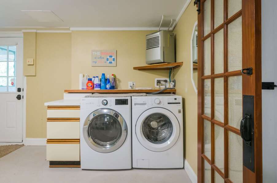 Washer and Dryer available to guests.