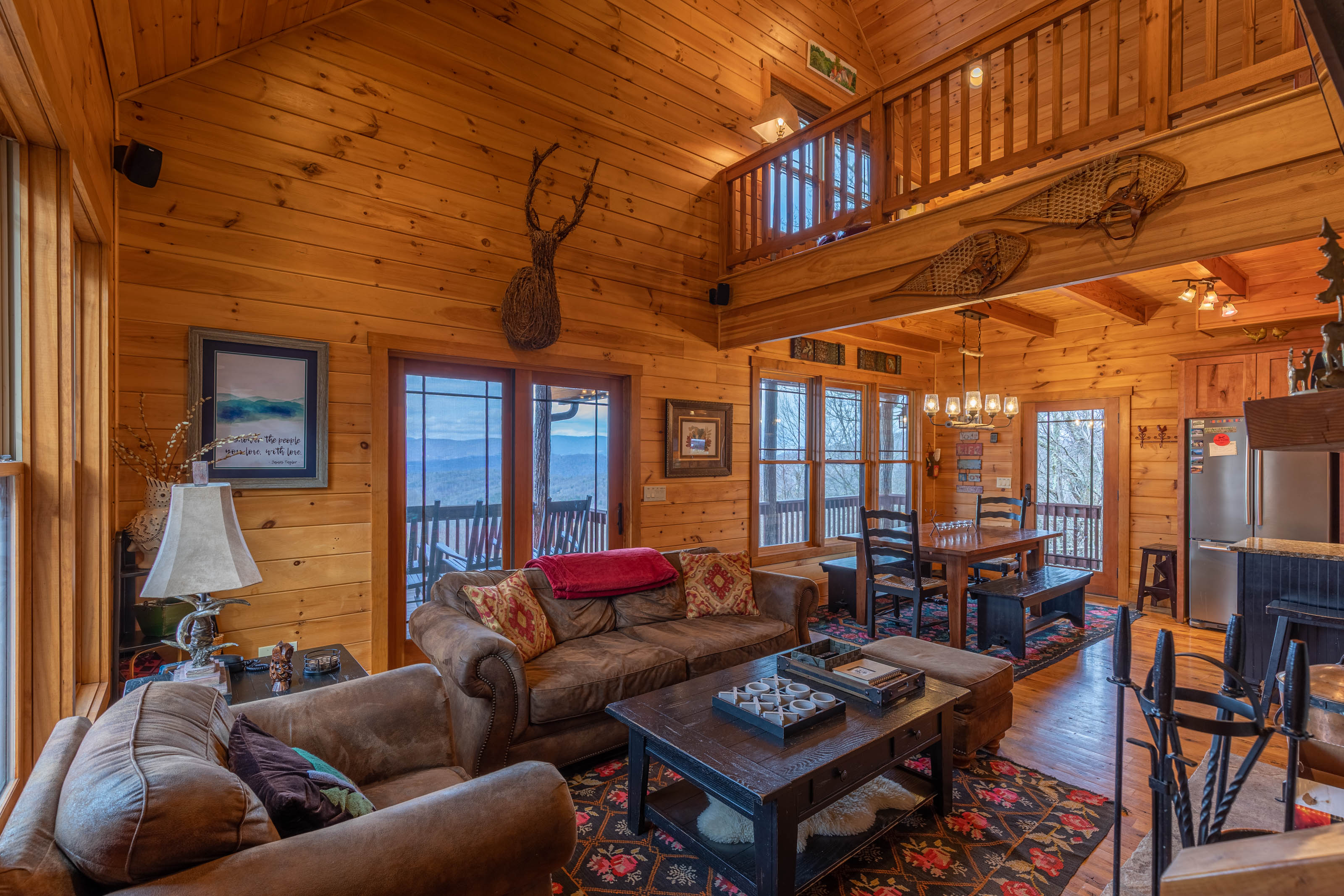 Deer Moments - 3 bedroom home with hot tub, stunning year round views, fire pit, and grill! | Photo 3