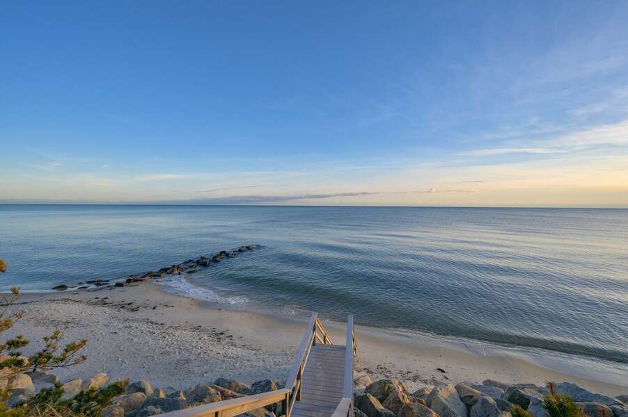 Grey Neck beach is only two homes away! - 3 Shore Road Extension West Harwich Cape Cod - A Shore Thing - New England Vacation Rentals