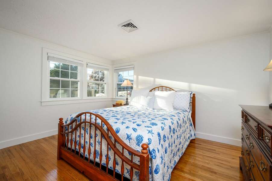 Sun-soaked Queen bedroom - 3 Shore Road Extension West Harwich Cape Cod -A Shore Thing - New England Vacation Rentals