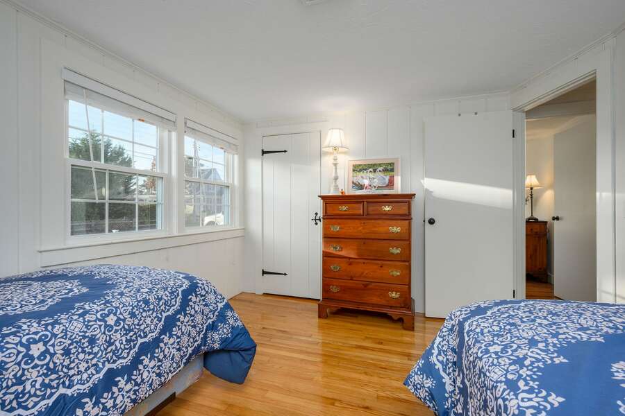 Lots of storage and space in this bedroom - 3 Shore Road Extension West Harwich Cape Cod - A Shore Thing - New England Vacation Rentals