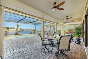 Cape Coral vacation rental with heated pool