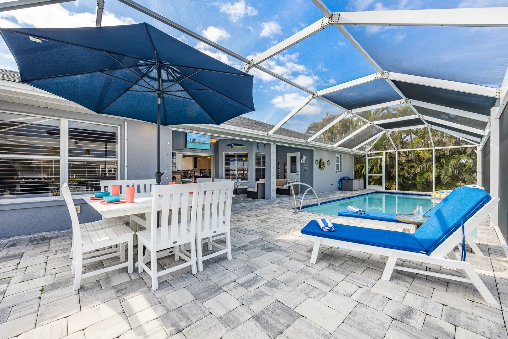 Private pool in Cape Coral, Florida