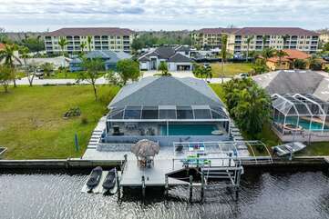 4 bedroom vacation rental with Gulf access Cape Coral, Florida