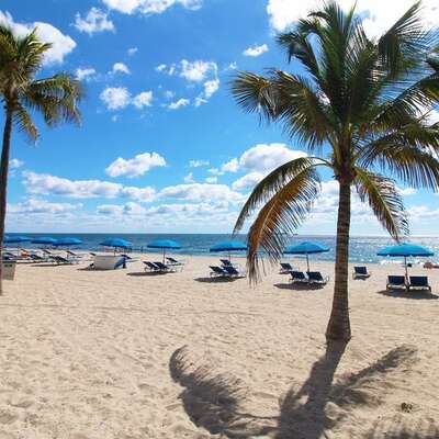 Fort Lauderdale beach just steps from your front door.