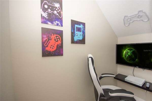 Under the Stairs Gaming Room