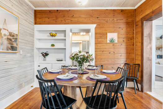 Dining Room with Seating for Up to Eight