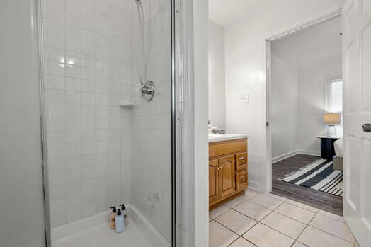 Master Bath with a Shower