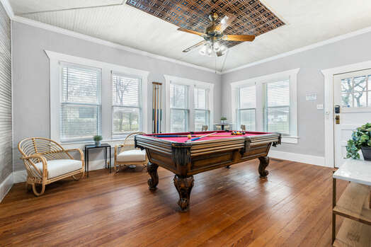 Game Room with Plenty of Natural Light