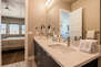 Grand Master Bath with Two Sinks