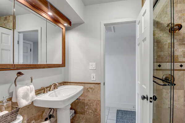Full Shared Bathroom Three with Shower