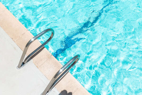 Dip into this large pool at the recreation deck.