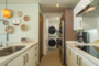 Kitchen and laundry room