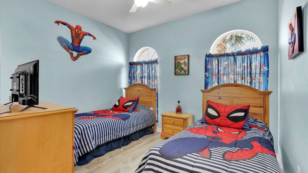 Two Twins Bedroom 3
Spiderman Theme
24