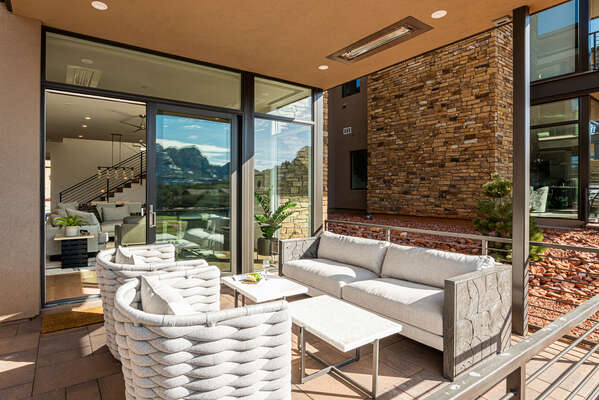 Enjoy the Views and Golf Course Views with Outdoor Seating