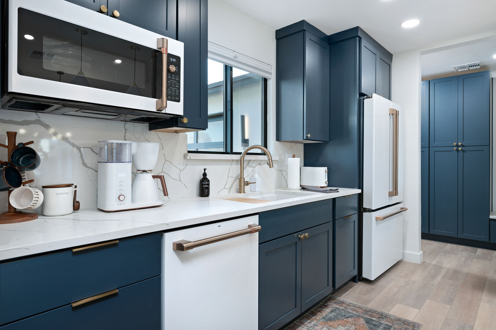 We love the matching appliances.