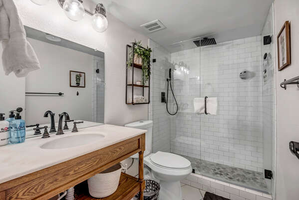 En Suite Master Bathroom with Large Shower