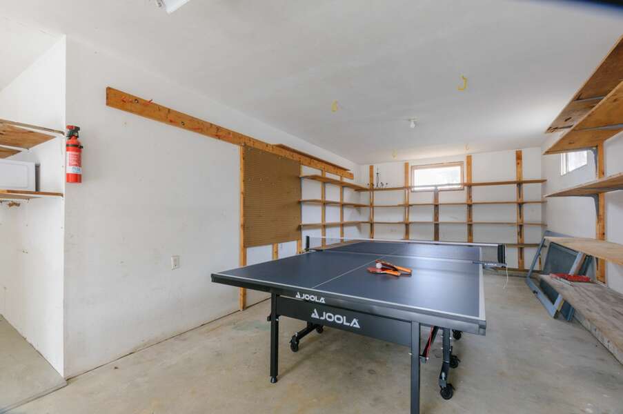 Ping Pong table located in the garage for guest use!
