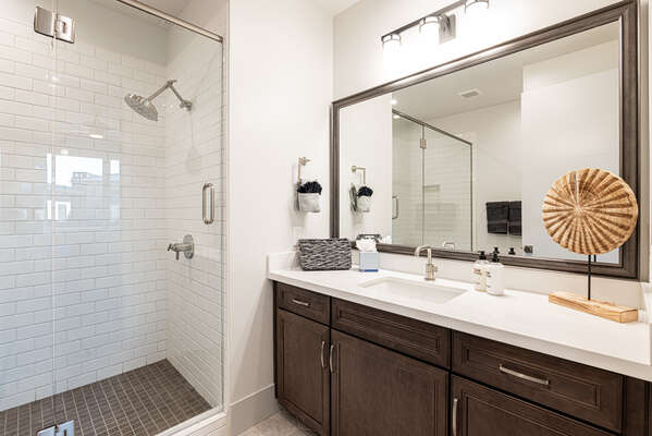 En Suite Bathroom Two with Shower (Upper Level)