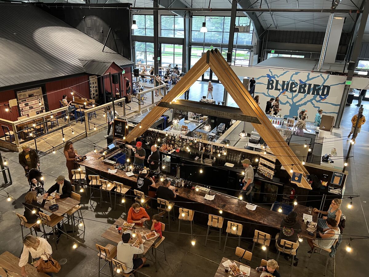 Bluebird Market is steps away and FULL of amazing food, drink, entertainment options.