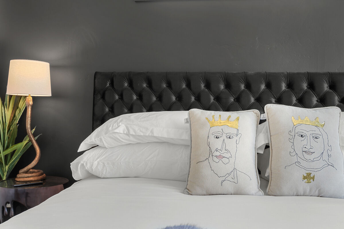 Fit for a King and Queen with luxurious bedding