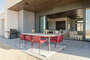 Outdoor seating for 8 with views