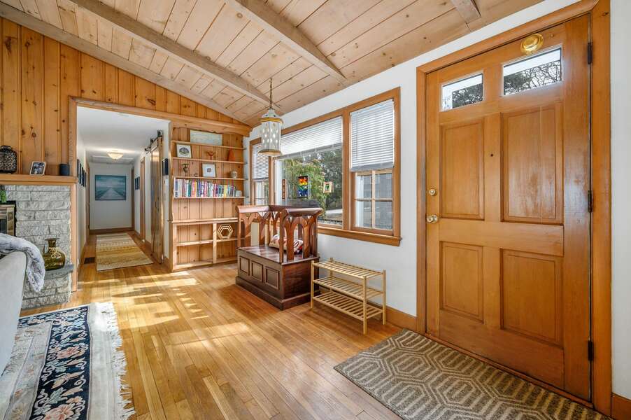 Warm and inviting entry space - 20 Vacation Lane Harwich Cape Cod - At Last - NEVR