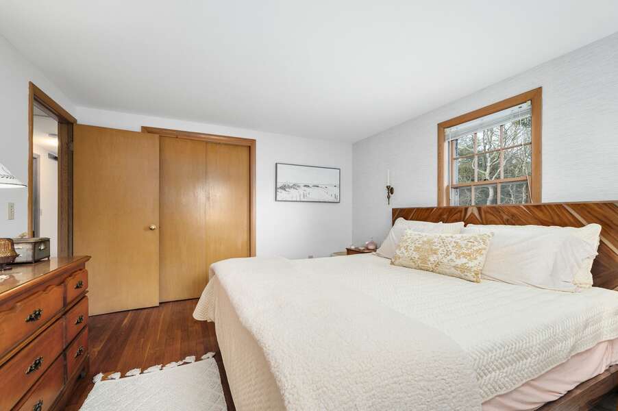 Plenty of space in the Primary bedroom - 20 Vacation Lane Harwich Cape Cod - At Last - NEVR