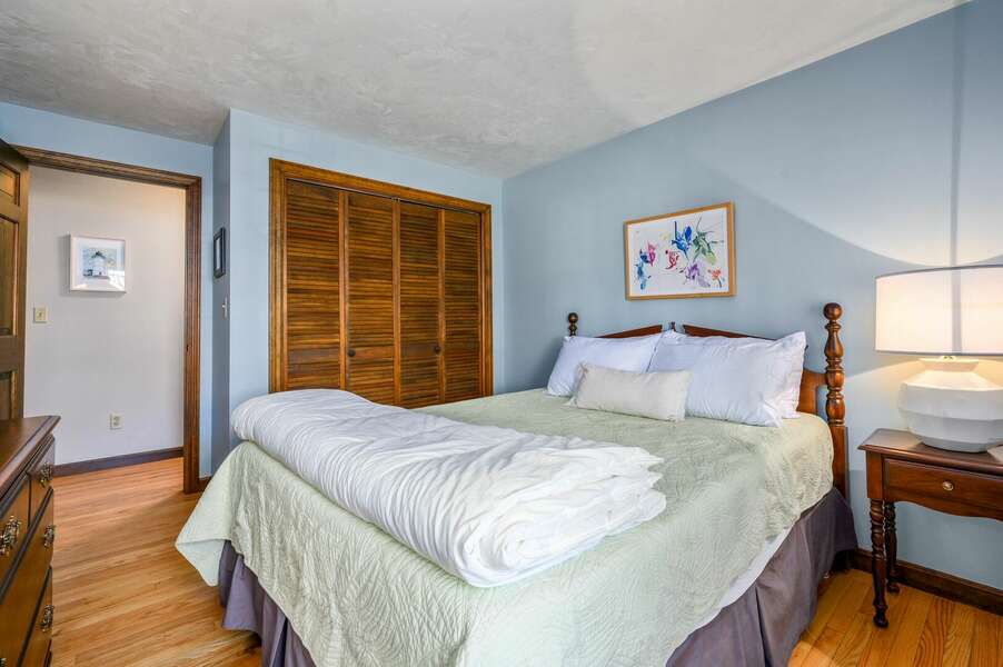 Bedroom #1 has ample storage with large closet - 47 Whidah Drive Harwich - The Wicked Whidah - NEVR