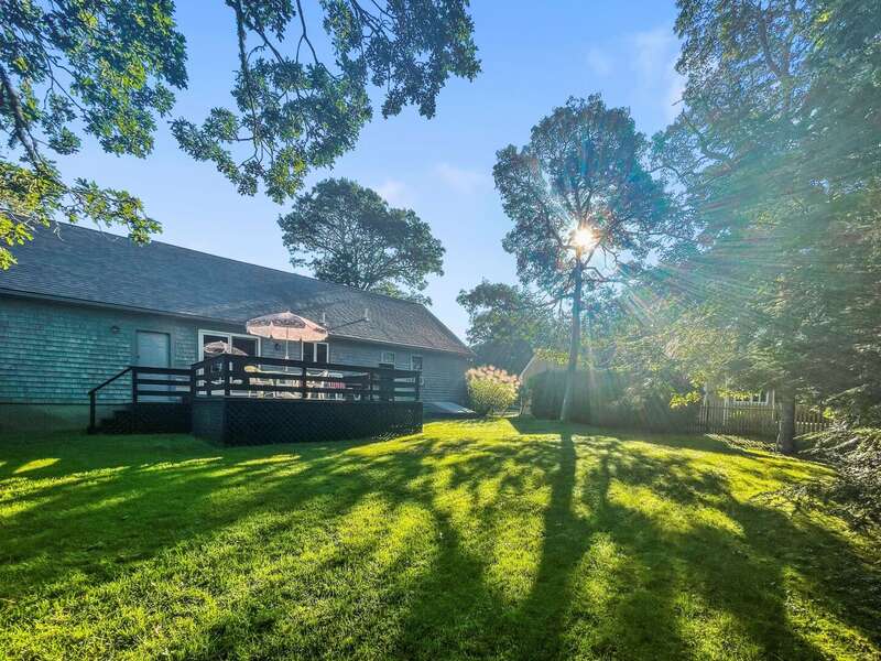 Large private yard to enjoy - 47 Whidah Drive Harwich - The Wicked Whidah - NEVR