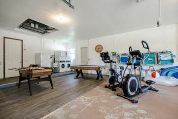 Vacation rental with private gym