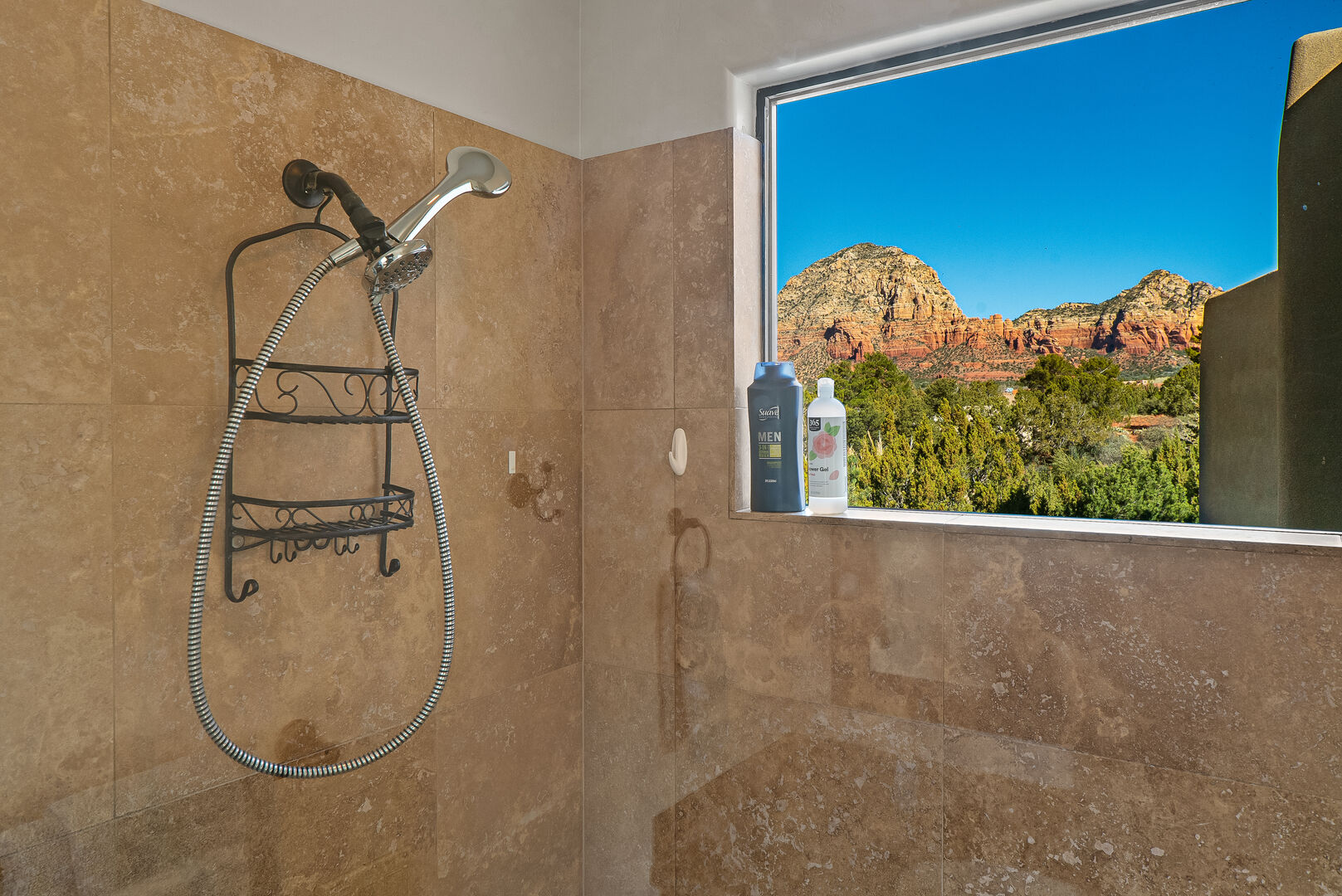 View of Thunder Mountain from Master Shower