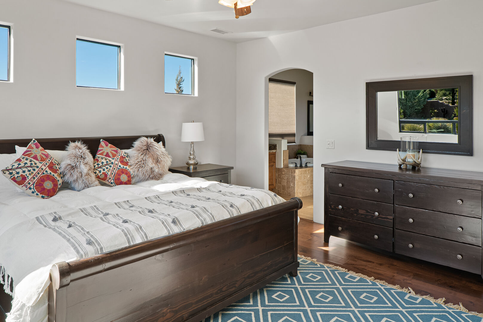 Spacious and comfortable Master Suite