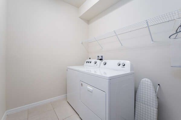 Downstairs Laundry facilities