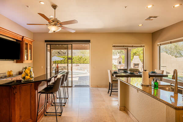 Open Kitchen Area- Perfect for Entertaining!